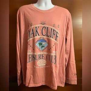 Arizona Oak Cliff Leisure Club Shirt Sz L